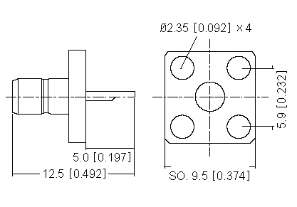 Straight Socket Solder