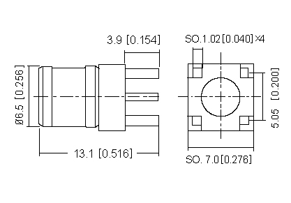 Vertical Plug PCB