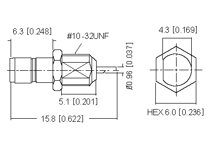 Straight Socket (Bulkhead) Solder