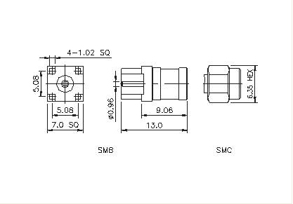 Vertical Plug PCB