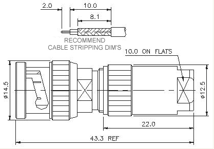 Straight Plug Clamp Lock