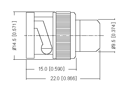 BNC Plug to Terminator