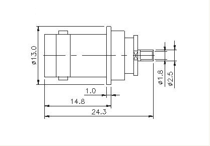 Straight Socket Molded