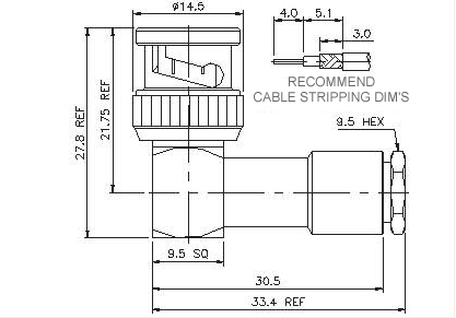 Right Angle Plug Clamp