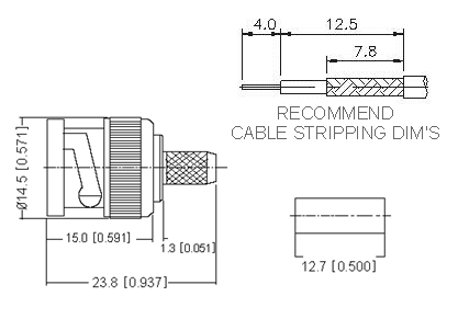 Straight Plug Crimp