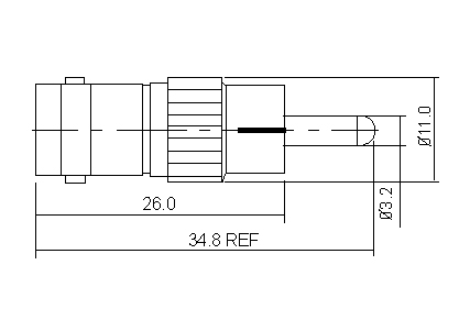 BNC Socket to RCA Plug