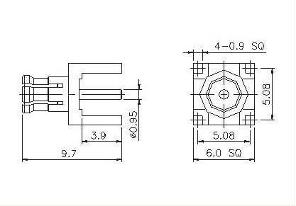 Vertical Plug  PCB