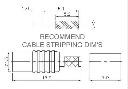 Straight Socket Crimp