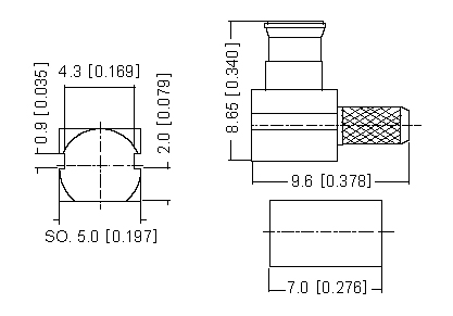 Right Angle Plug Crimp