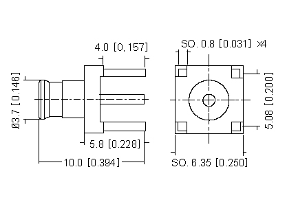 Vertical Plug PCB