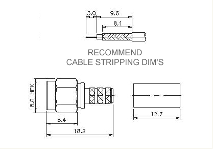 Straight Plug Crimp