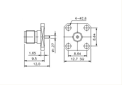 Vertical Socket PCB