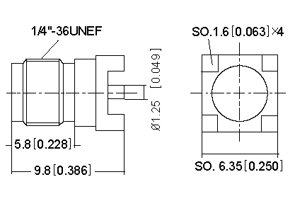 Vertical Socket SMD ,PCB