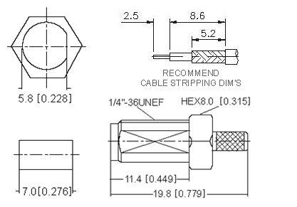 Straight Socket Crimp