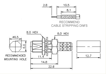 Straight Socket Crimp