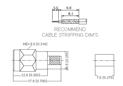 Straight Plug Crimp