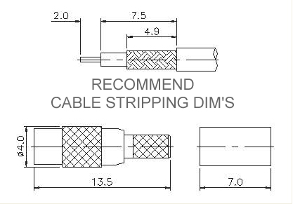 Straight Socket Crimp