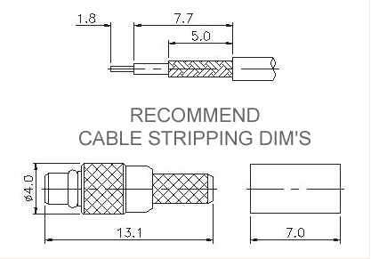 Straight Plug Crimp