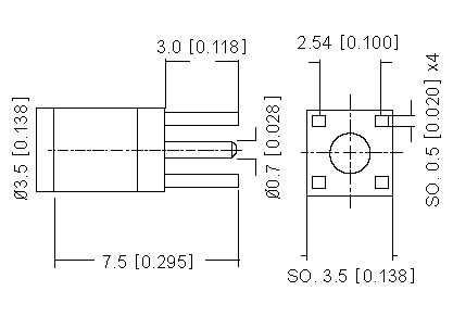 Vertical Socket PCB