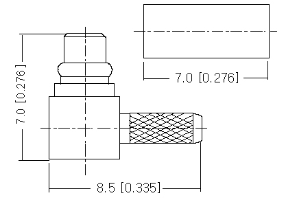 Right Angle Plug Crimp