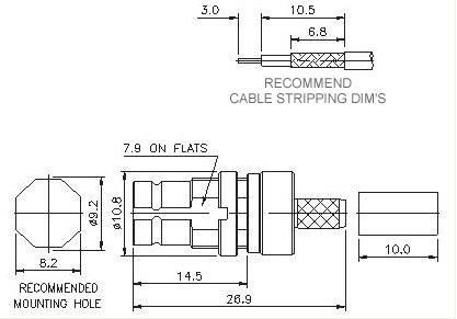 Straight Socket Crimp