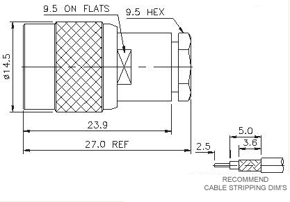 Straight  Plug Clamp