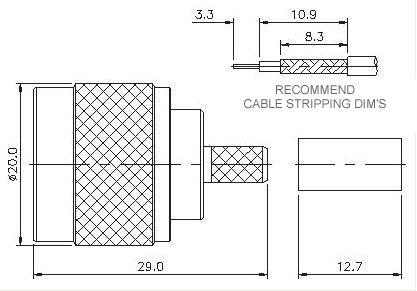 Straight Plug Crimp