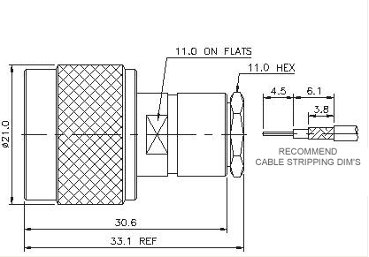 Straight Plug Crimp