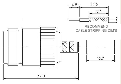 Straight Socket Crimp