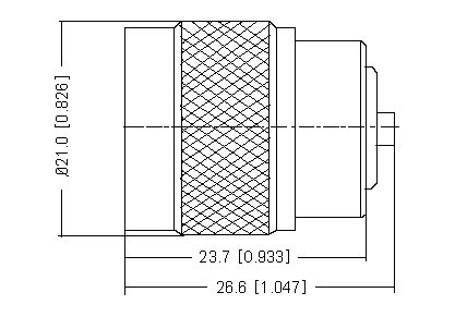 Straight Plug Solder